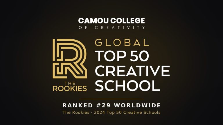 Congratulations! Camou Ranked a Global Top 50 Creative School