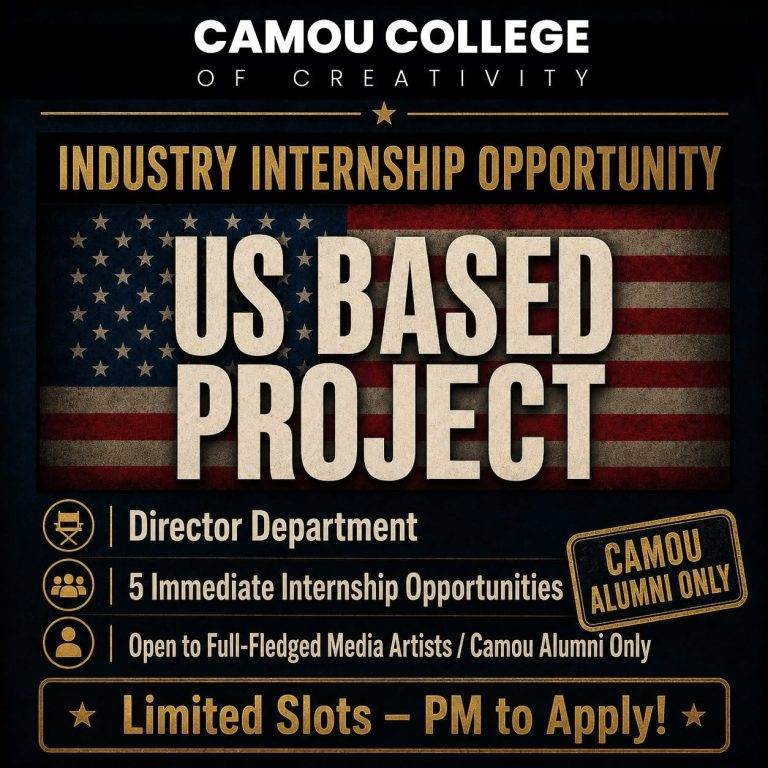 US-Based Project Internship Opportunity at Camou College of Creativity – photo 1