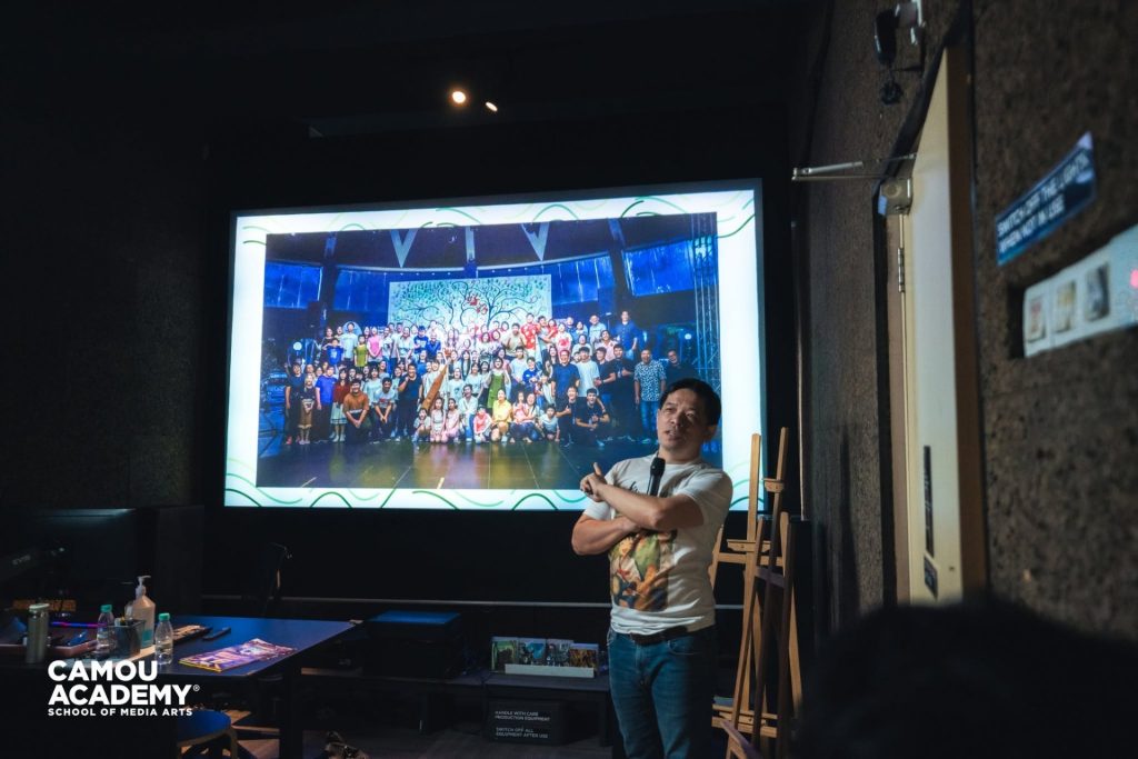 Director Jimz Lee Industry Sharing at Camou College of Creativity – photo 2
