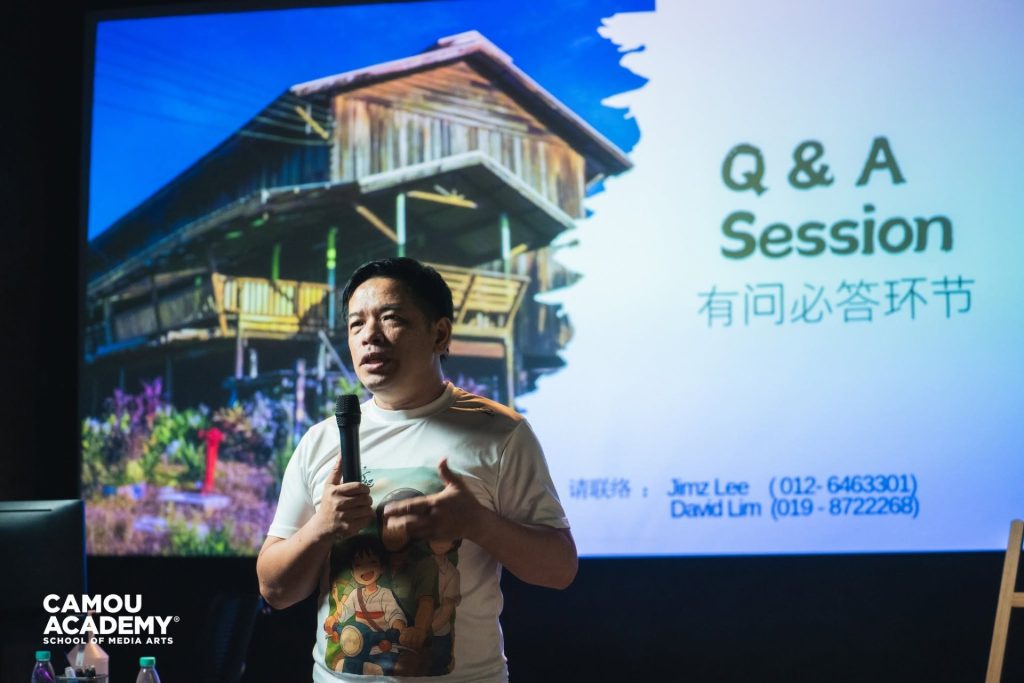 Director Jimz Lee Industry Sharing at Camou College of Creativity – photo 17