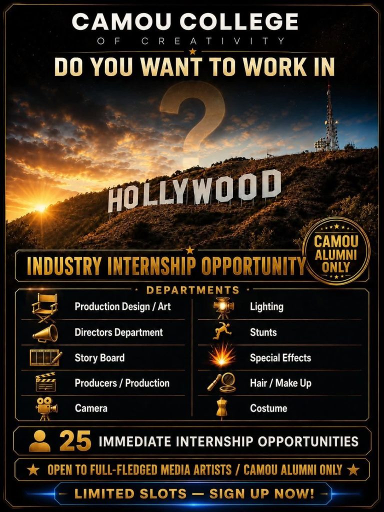 Hollywood x Camou Internship Recruitment at Camou College of Creativity – photo 19