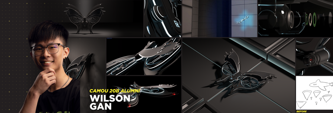 Camou alumnus Wilson Gan and portfolio work