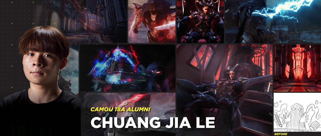 Camou alumnus Chuang Jia Le and portfolio work